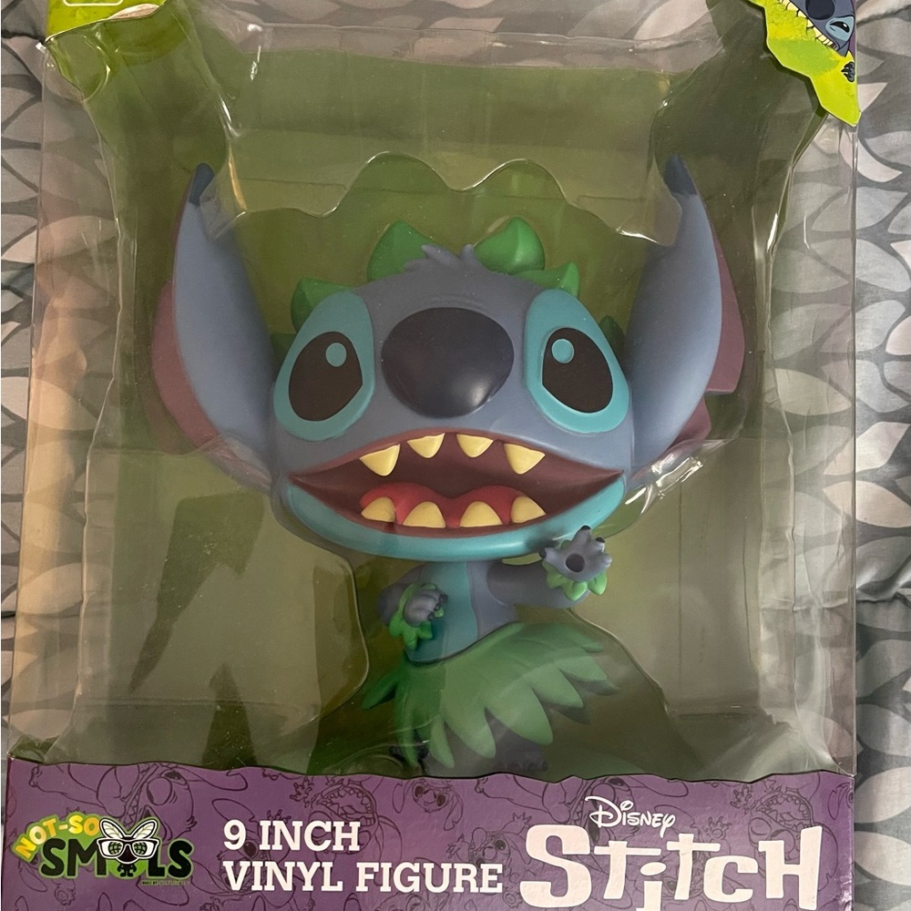 Disney Stitch 9-Inch Vinyl Figure - Blue and Green